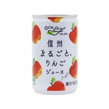 信州まるごとりんごジュース160g缶