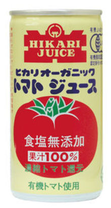 ヒカリ　オーガニックトマトジュース(無塩) 190g