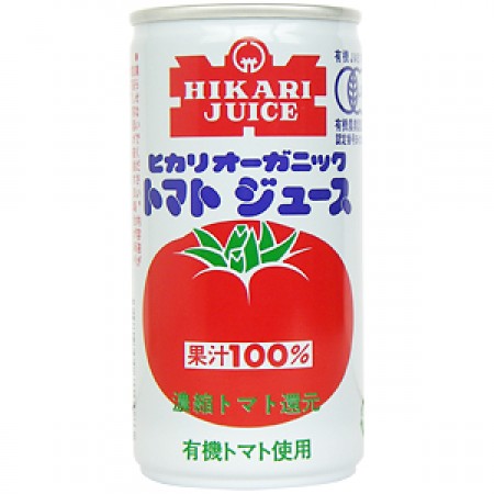 ヒカリ　オーガニックトマトジュース(有塩)　190g