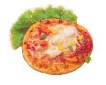 日岡　シーフードピザ　5インチ×3　　　冷凍
