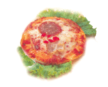 日岡　ミックスピザ　5インチ×3　　　冷凍