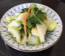 (楽食市)ミックスみぶ菜漬　150g　