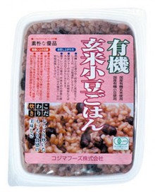 有機玄米小豆ごはん　160g