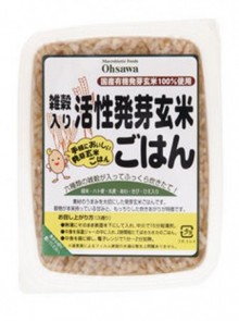 雑穀入り活性発芽玄米ごはん　160g