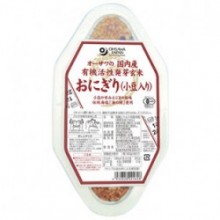 国内産有機活性　発芽玄米おにぎり(小豆ごま)90g×2