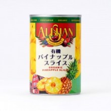 有機パイナップル缶(アリサン)400g(固形量225g)